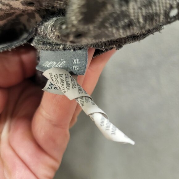 Aerie Full Coverage Lace Wireless Racerback Bralette with Removable Pads Size XL - Picture 3 of 3